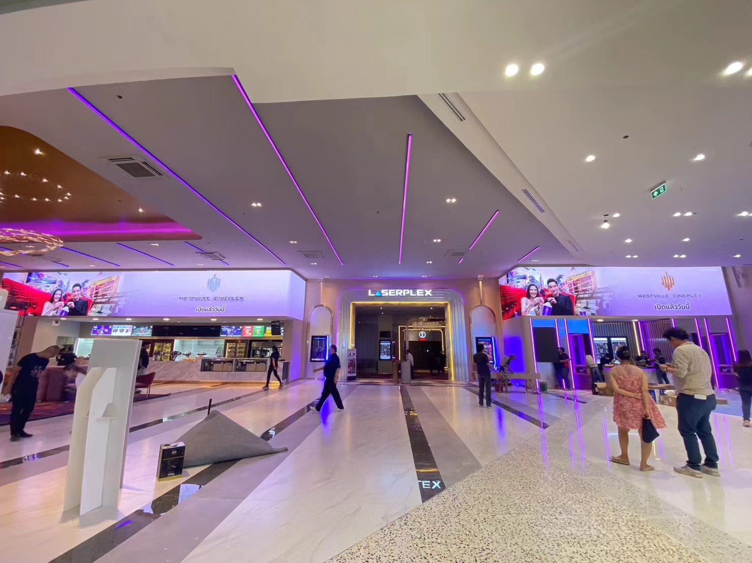 latest company case about Bangkok Thailand Indoor led display P3.33 led video wall  1