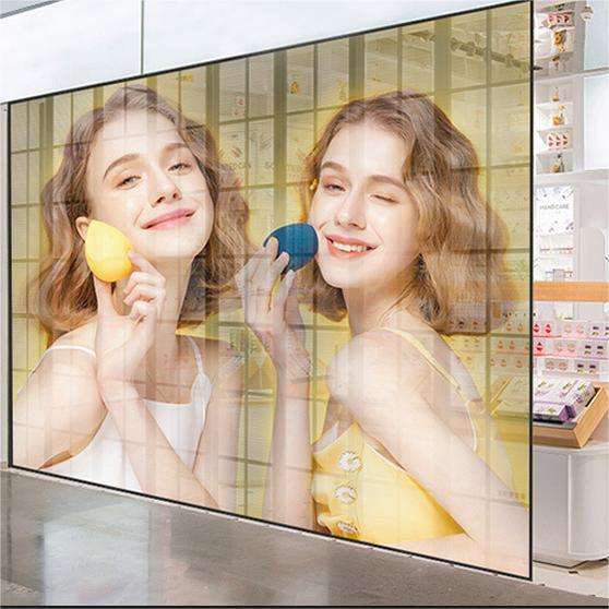 LED Transparent Film Screen Flexible Transparent LED Screen 0