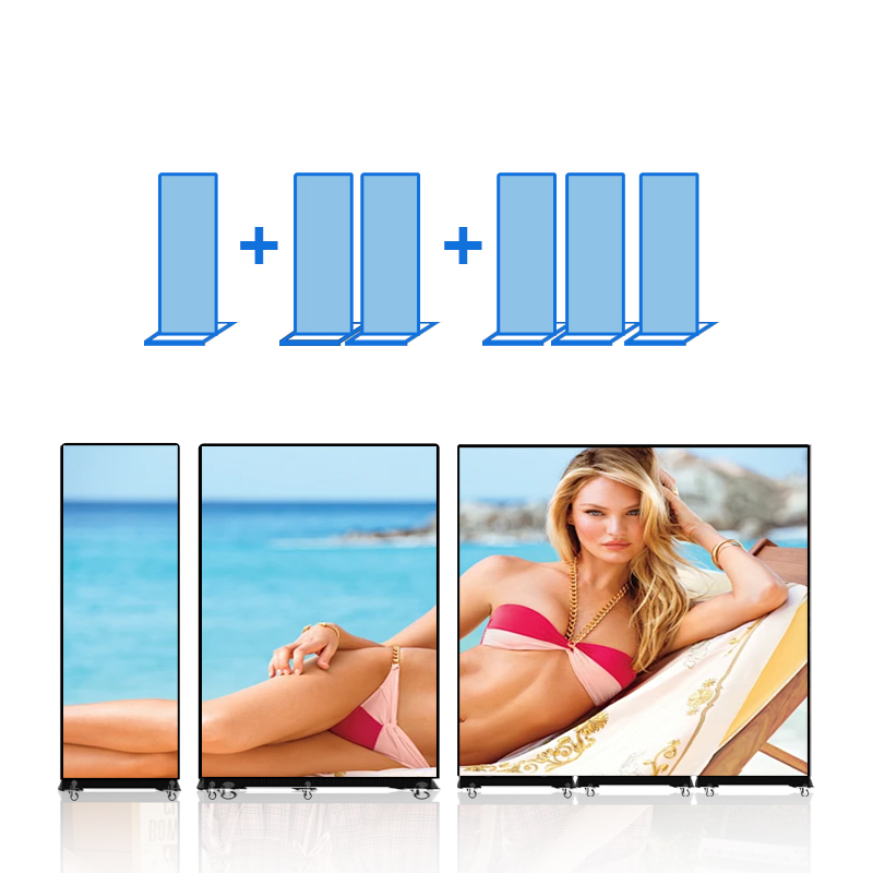 P1.86 LED Poster Screen Spliceable led poster Digital Signage led Display 3