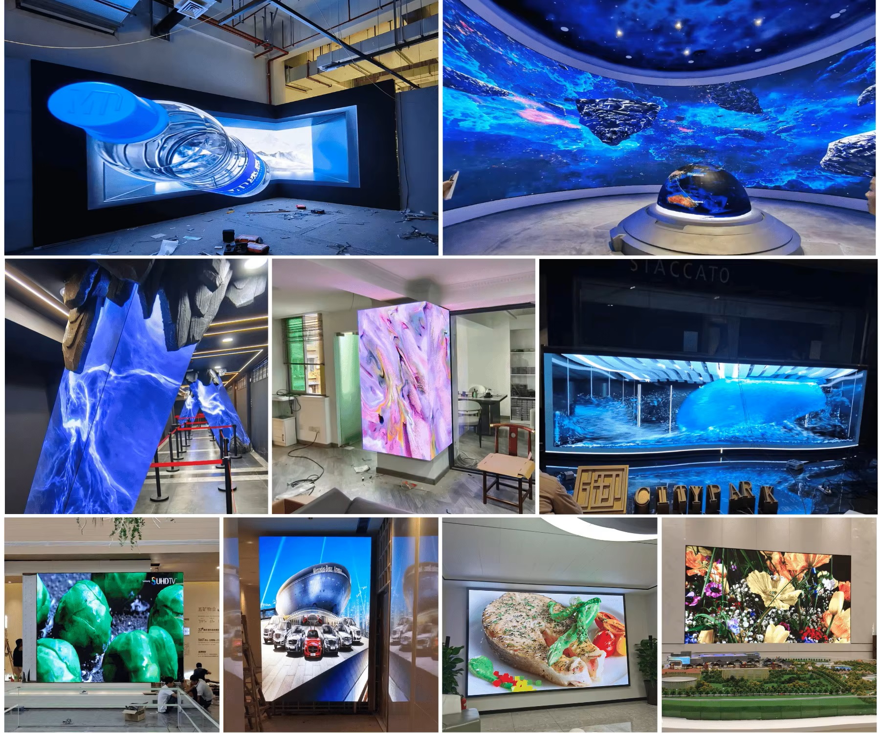 Indoor led display screen P1.86 Full Color Led Screen 4