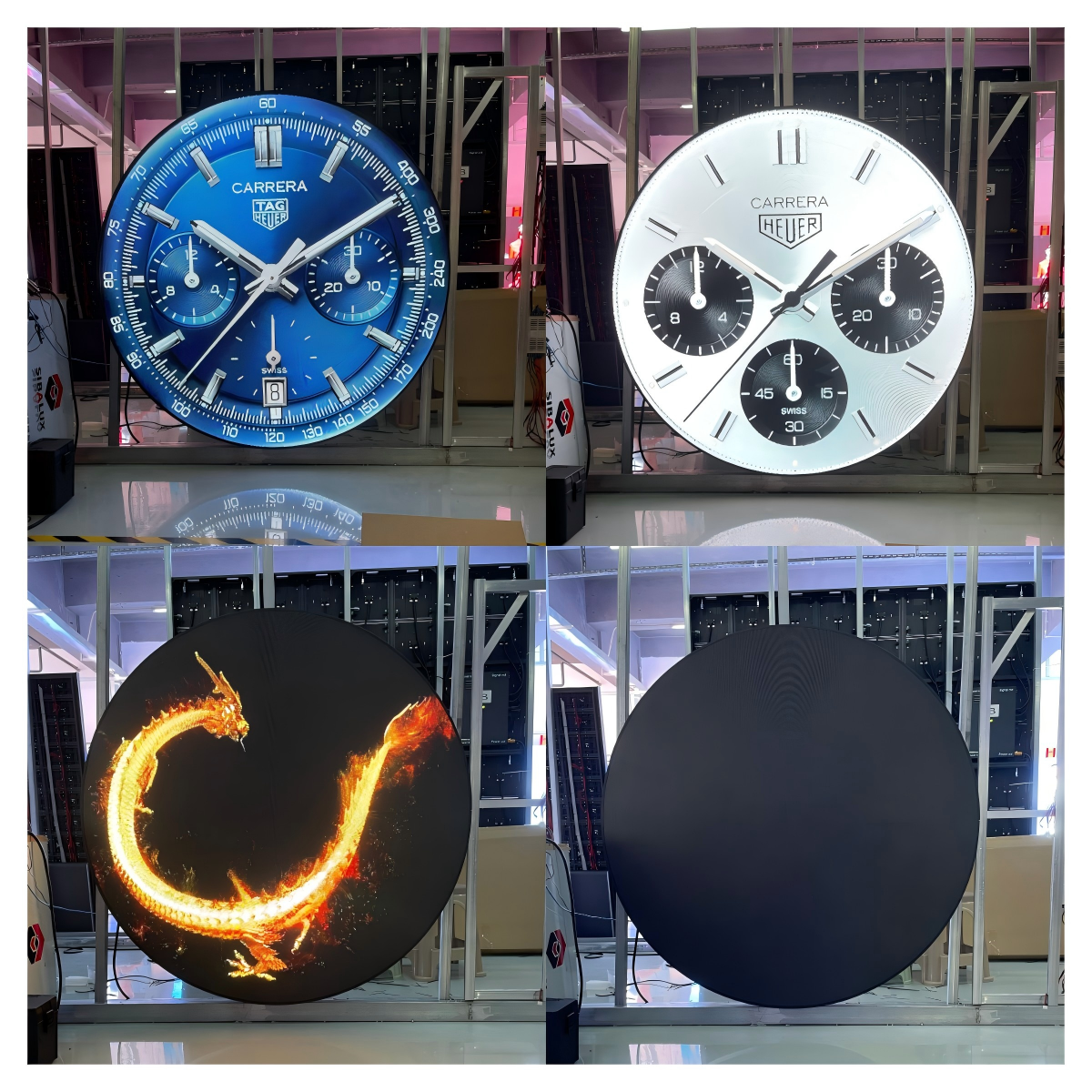 Customized Indoor round led display P2 circular LED screen