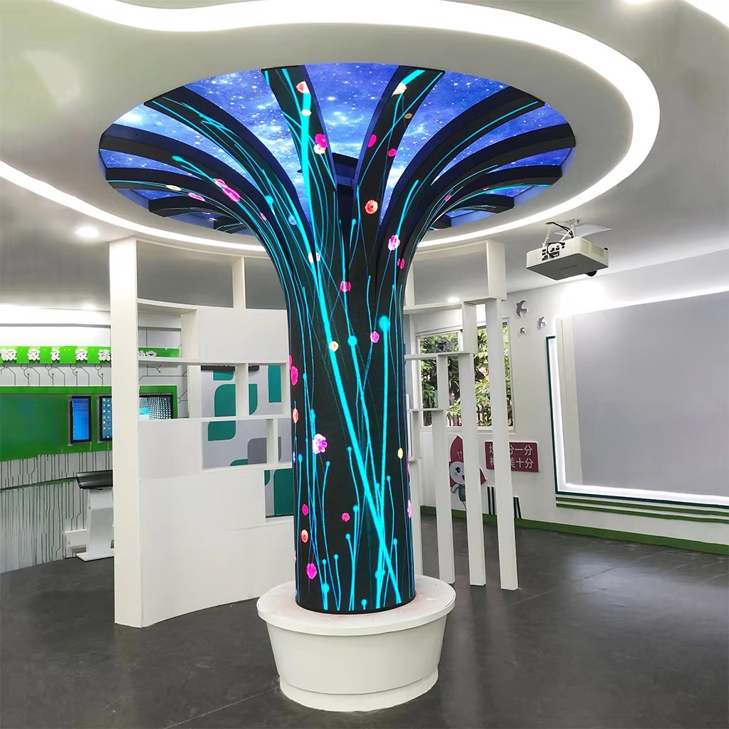 What is a creative LED display screen?