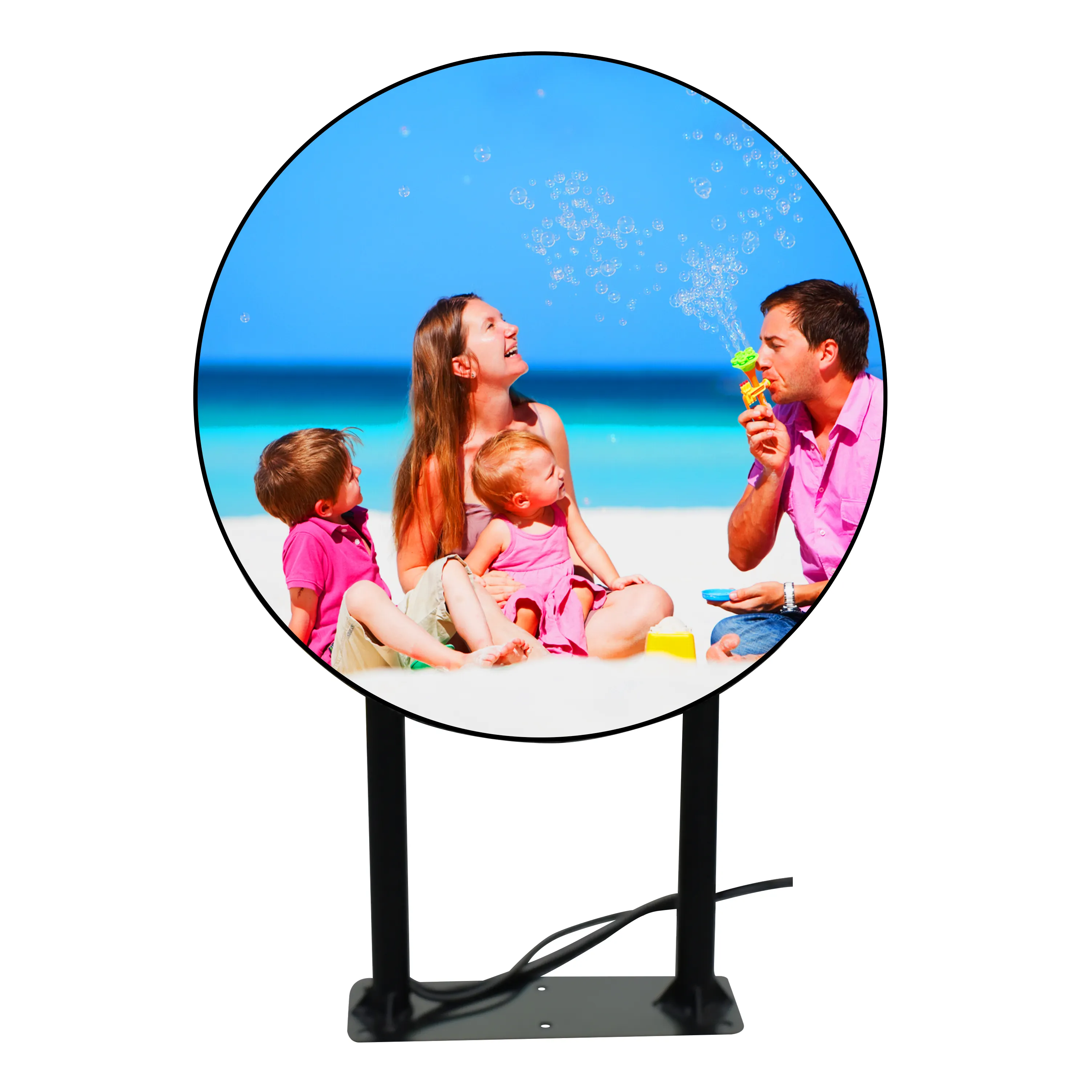 P4.28 Double Sided Round LED display Logo display circle Led Display Billboard