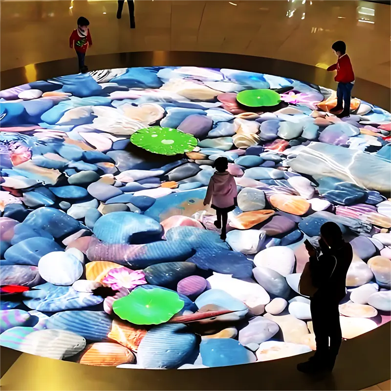 LED floor tile splicing screen P2.5 led tile display