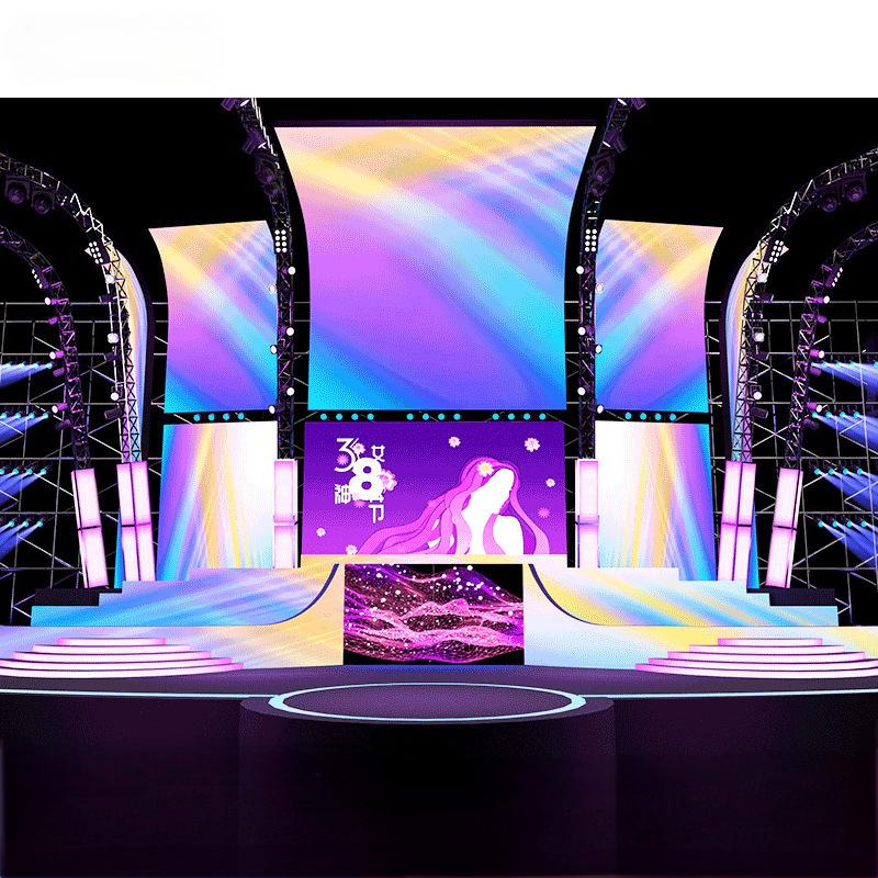 Indoor and outdoor high-definition LED rental display