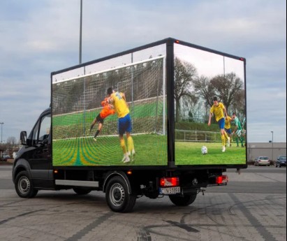LED advertising vehicle