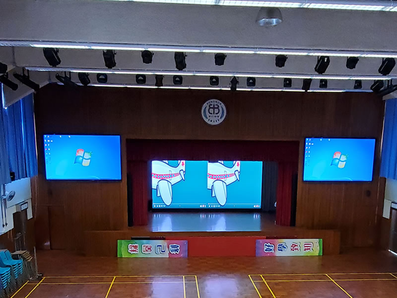 School LED screens, auditorium LED screens, make campus information dissemination more exciting!