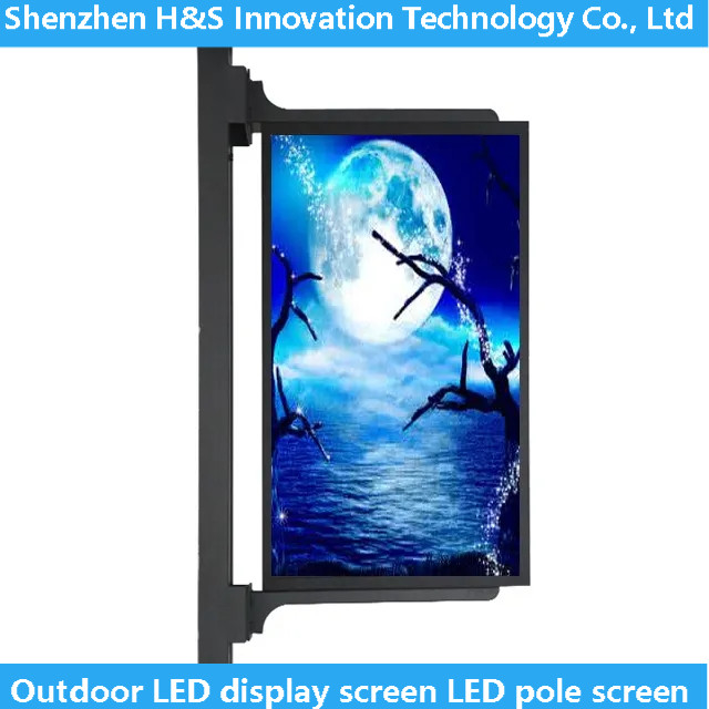 Led Pole Display Outdoor Full Color led billboard advertising