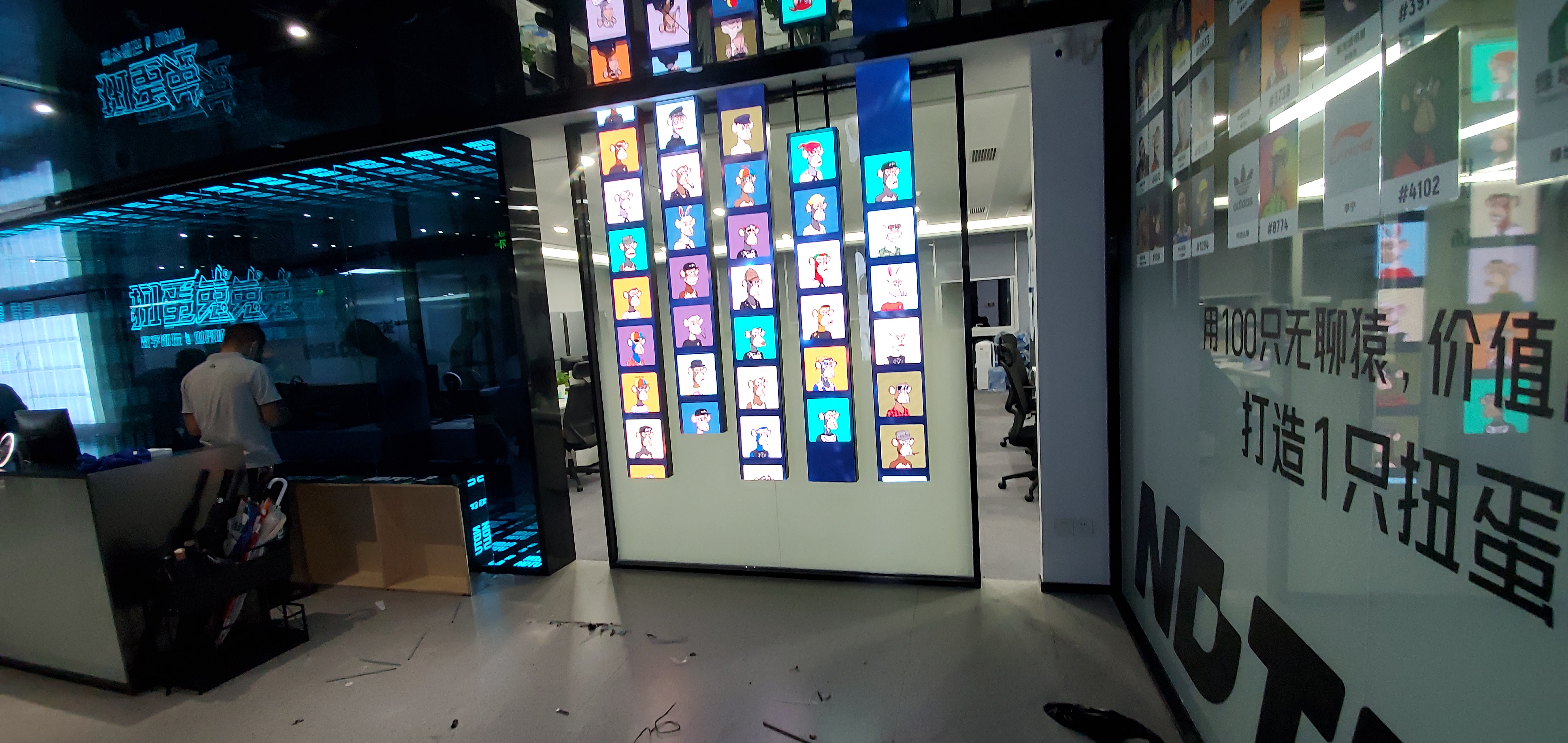 Indoor LED Display Screen - Front Desk LED Display Screen, LED Strip Screen