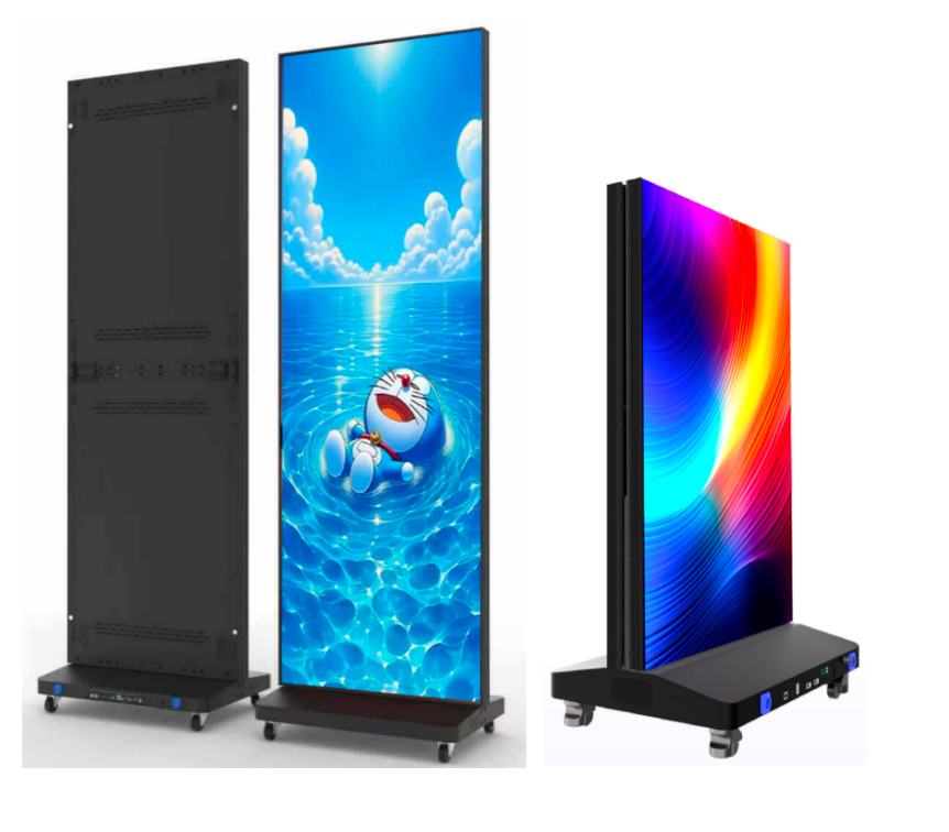 Foldable LED poster screen P1.86 LED poster display led poster Digital Signage led Display
