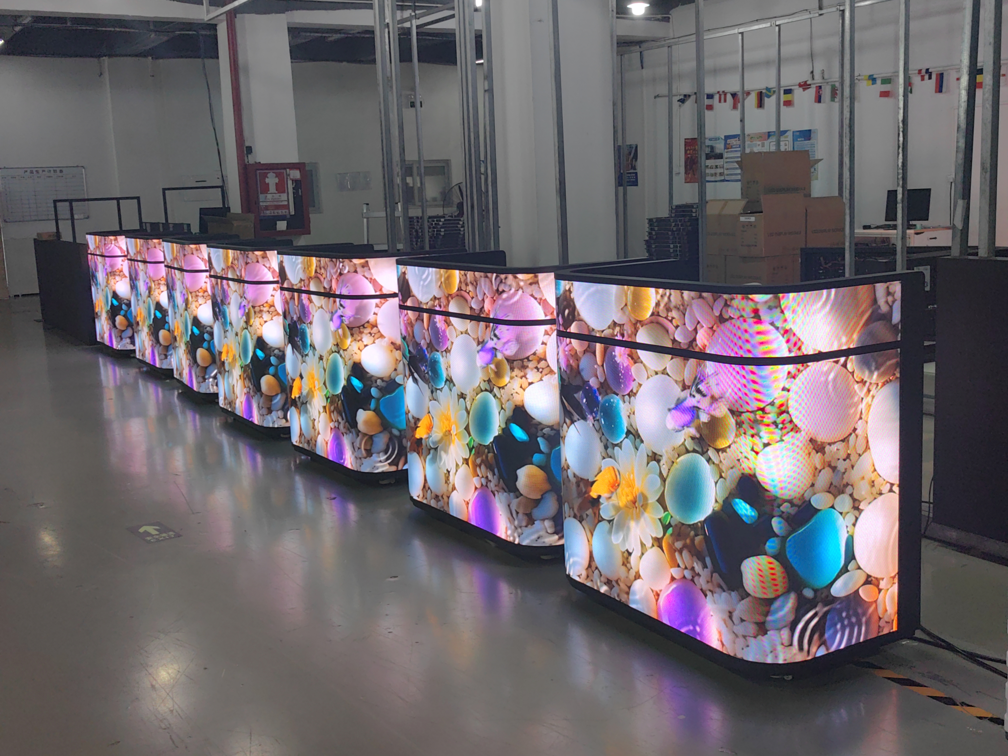 P1.86 LED display Front desk display Table LED Display DJ Booth Facade Front Desk LED Screen