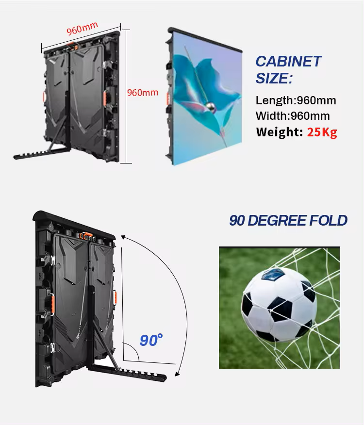 stadium LED display Sport Football Soccer Perimeter Field LED Screen