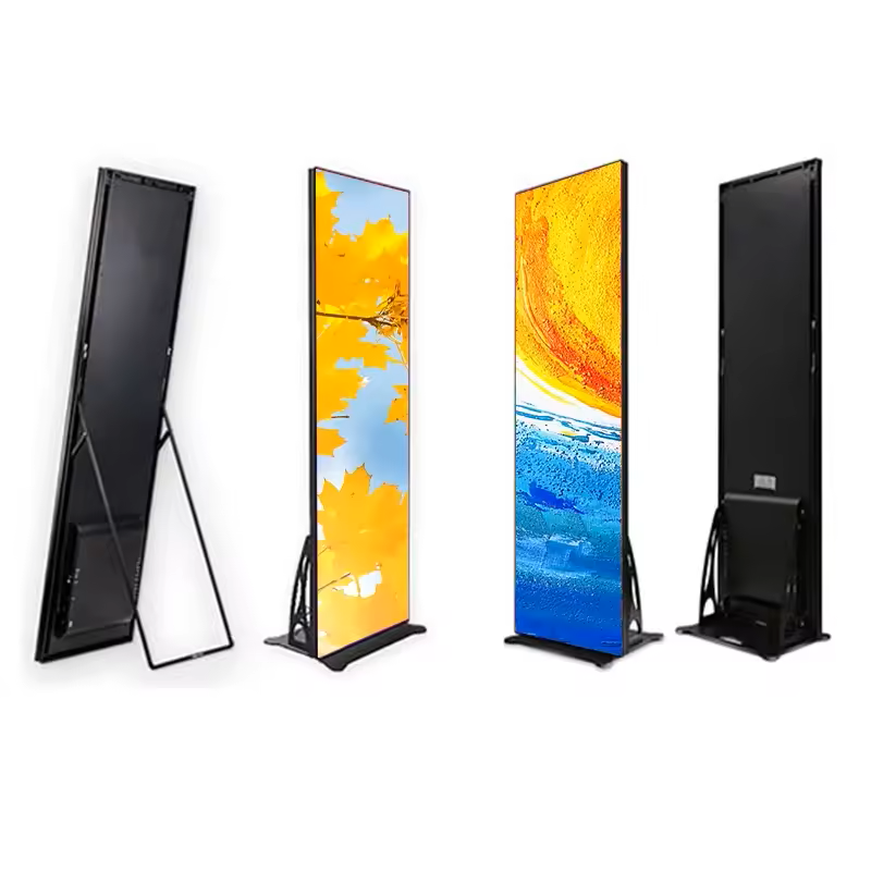 P1.53 Led Poster Screen 640x1920mm Standing Led Display