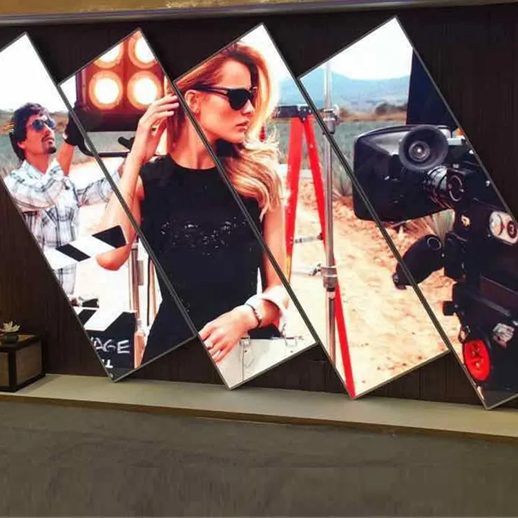 Smart Full HD LED Poster Screen P2.5 Standing Indoor Event Digital Signage