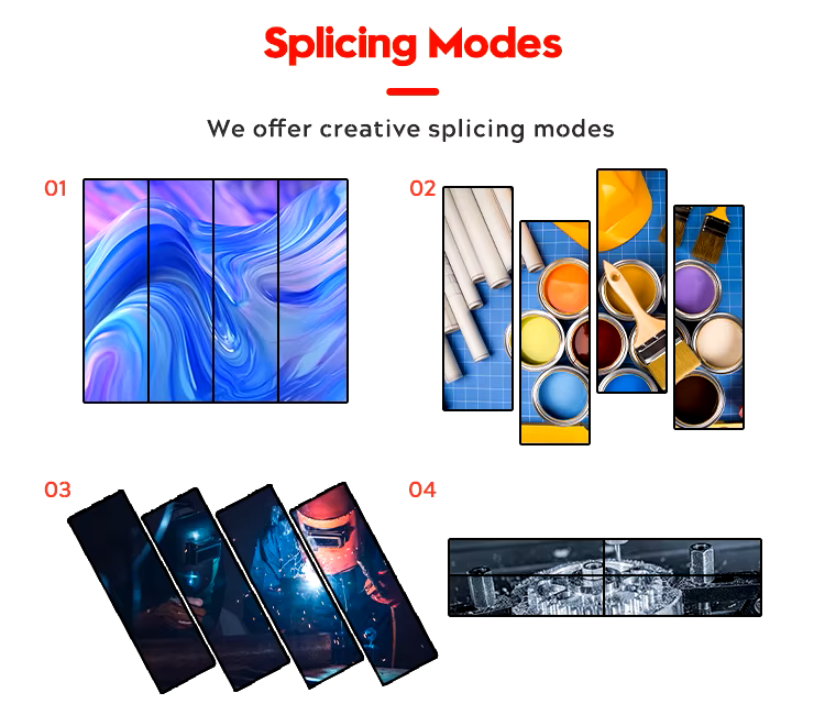 Smart Full HD LED Poster Screen P2.5 Standing Indoor Event Digital Signage