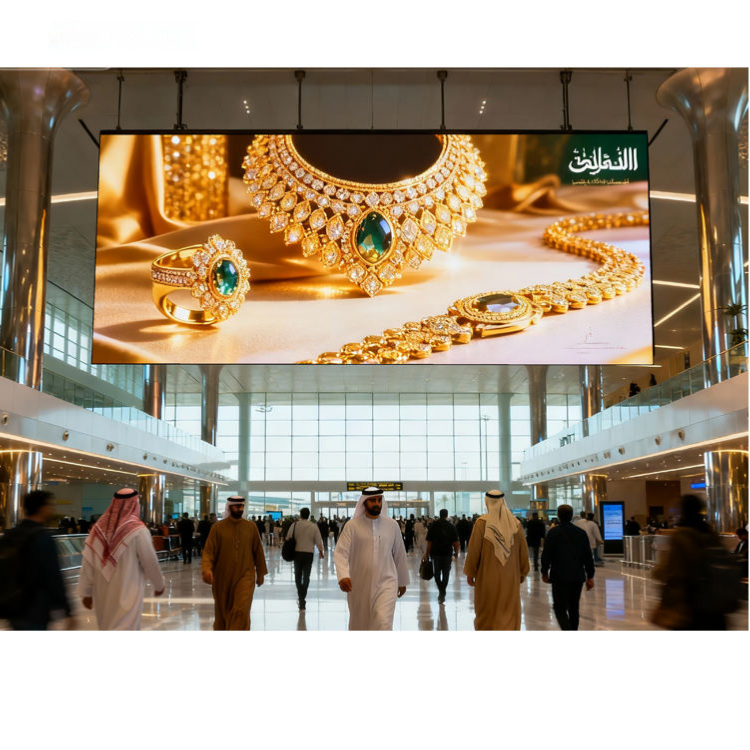 Double Sided Led Display Ultra-Slim GOB LED screen