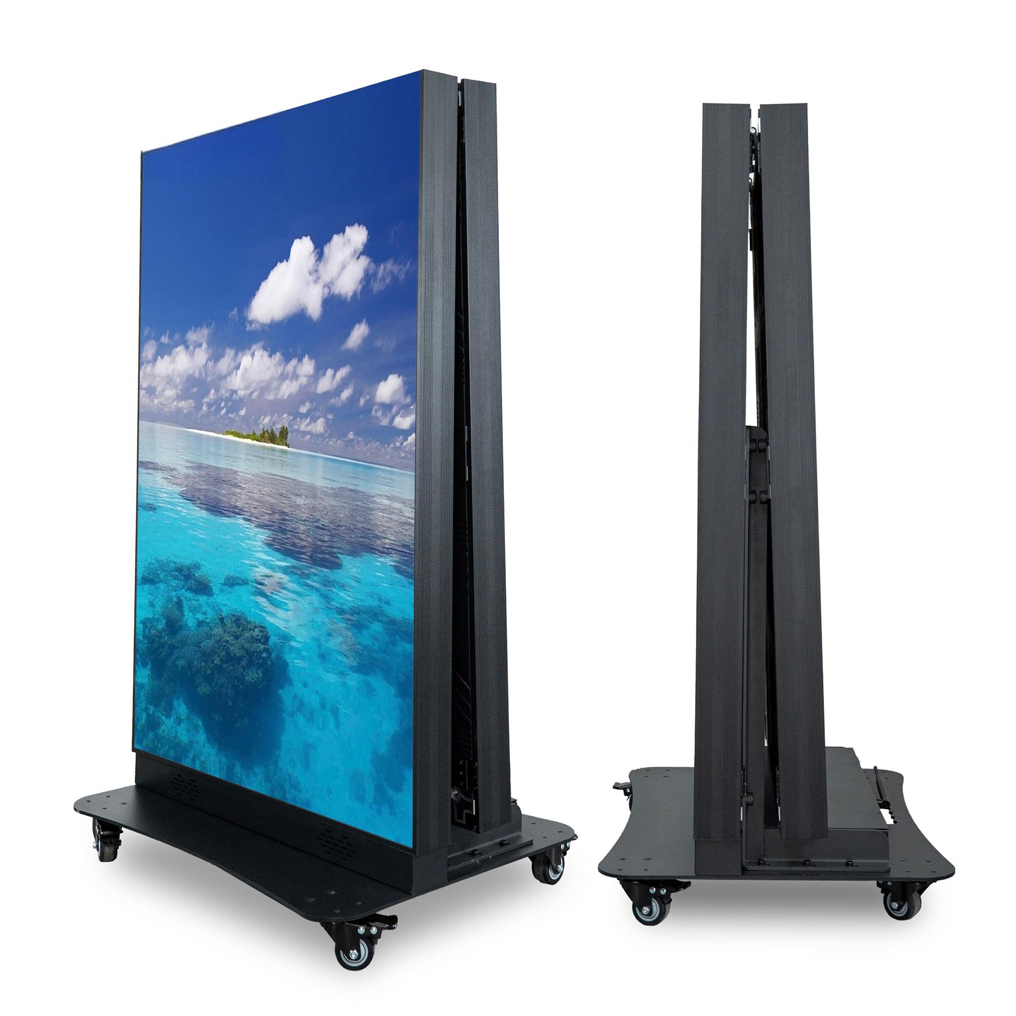 P2.5 Foldable LED poster screen LED Poster Display