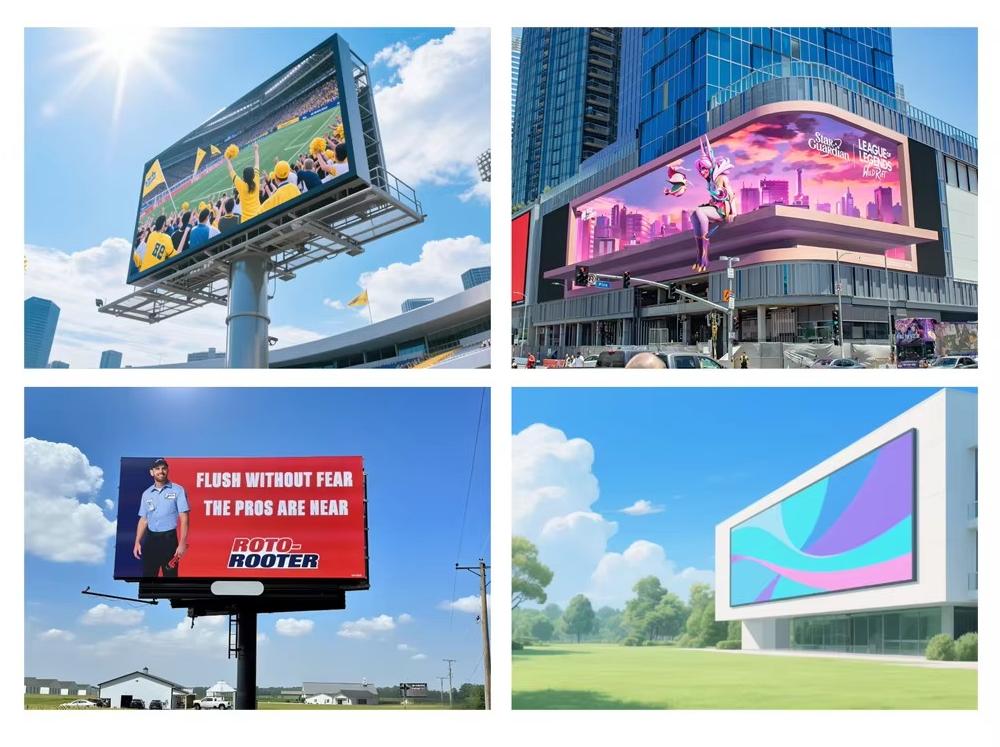  P5.7 Outdoor aluminum LED screen LED Display Billboard Sign Board