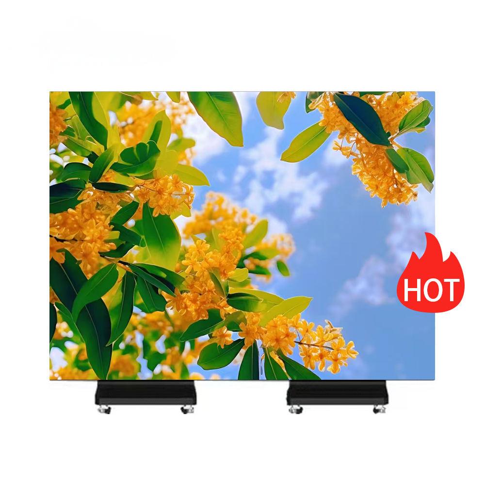 P1.25 Tri Fold Poster Led display Foldable led Screen Double Sided led dispaly