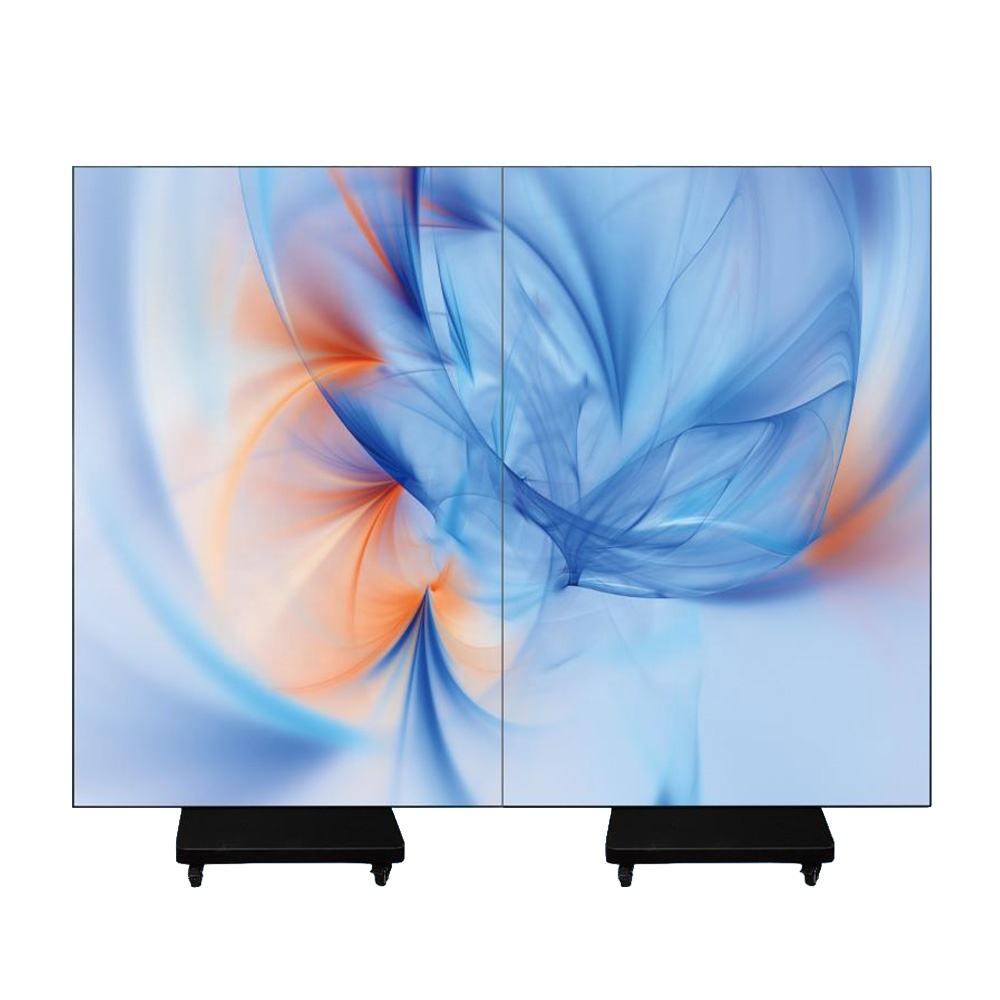  Full Color Indoor led display Tri Fold Foldable LED Poster Screen Display