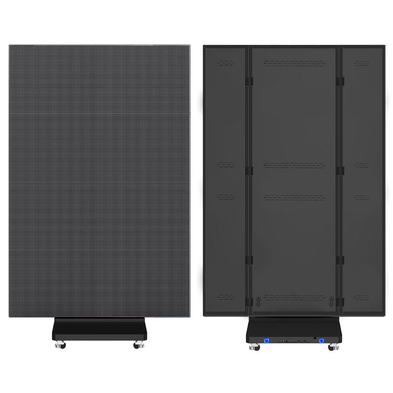  Full Color Indoor led display Tri Fold Foldable LED Poster Screen Display