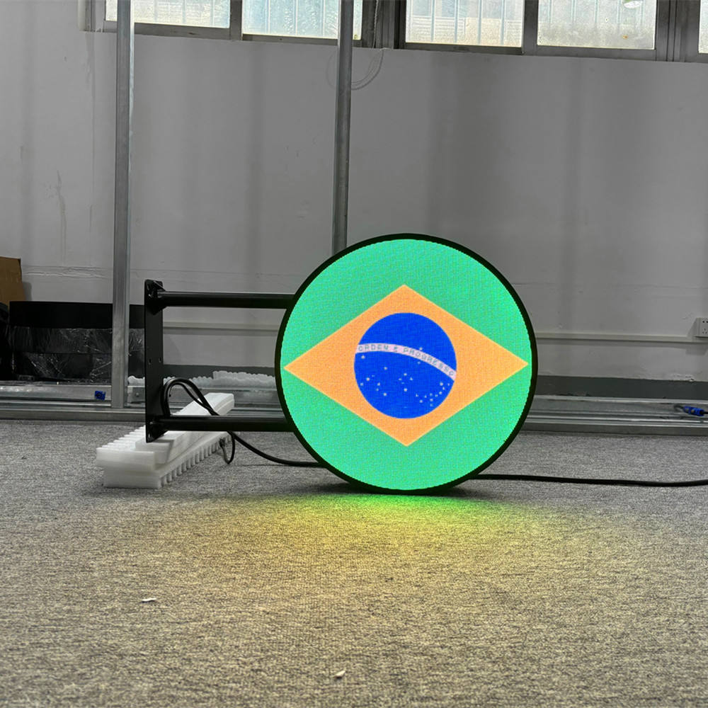 Outdoor P4.28 Round LED display screen /Circle LED Logo Display