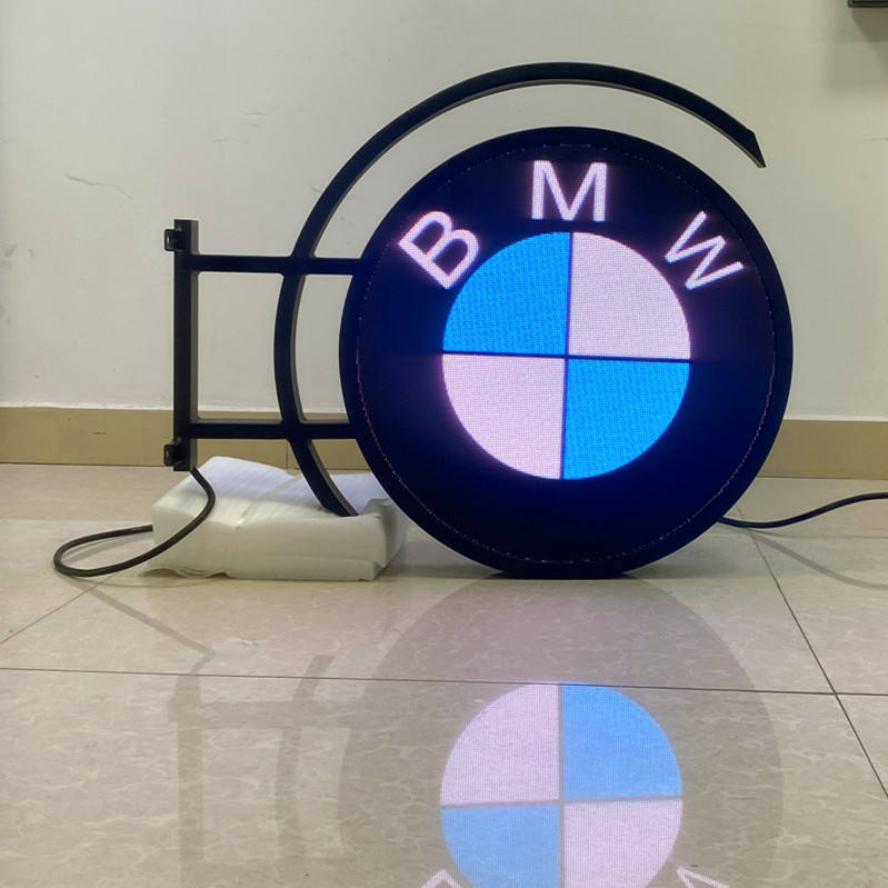  Double-Sided Waterproof P4 LED Display Outdoor Circular LED Screen