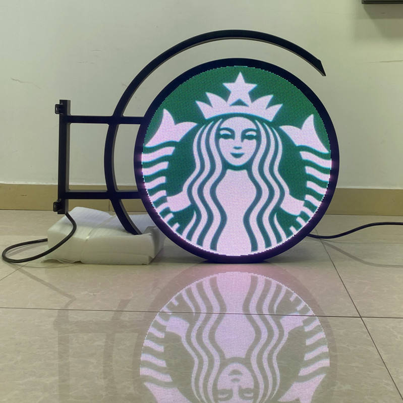  Double-Sided Waterproof P4 LED Display Outdoor Circular LED Screen