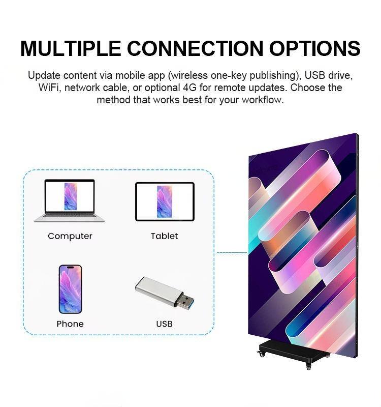 P2.5 LED Poster Screen Advertising All-in-one Machine Led Screen Custom Led Display