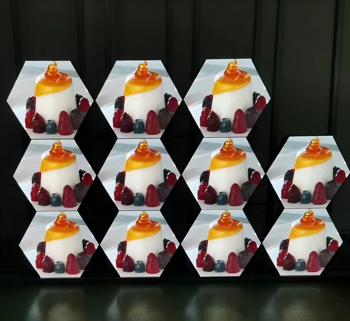 Indoor P2 Hexagonal LED Display Screen