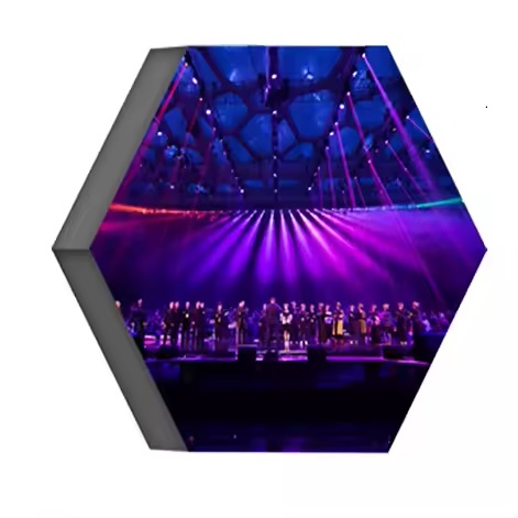 Indoor P4 Hexagonal LED Display Screen