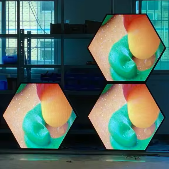 Indoor P4 Hexagonal LED Display Screen