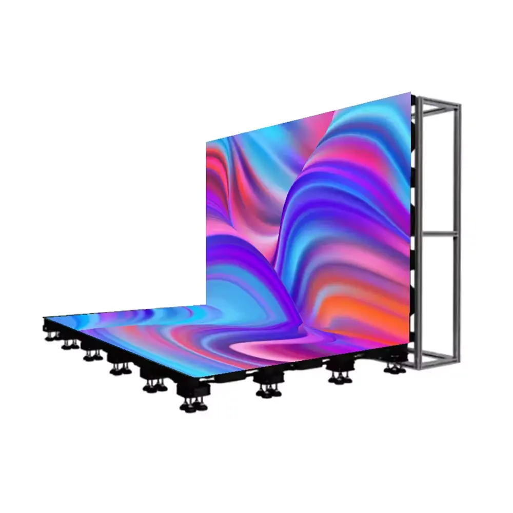 P3.91 LED floor tile display screen