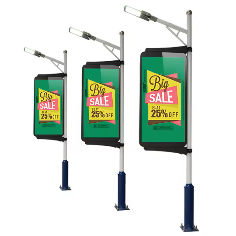 P3.84 Street Pole Led Screen