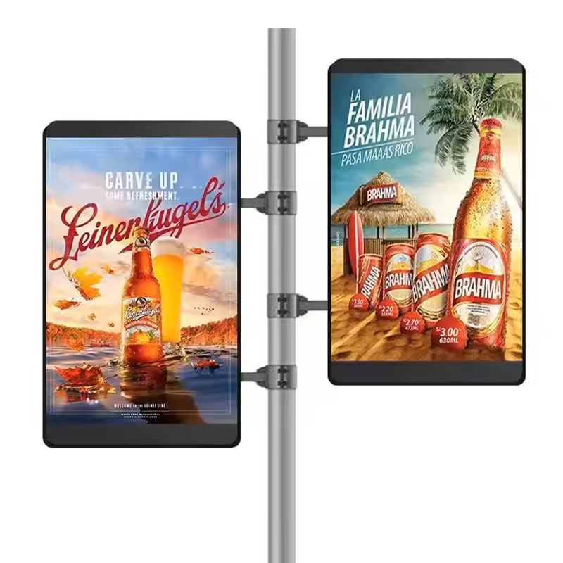 P3.84 Street Pole Led Screen