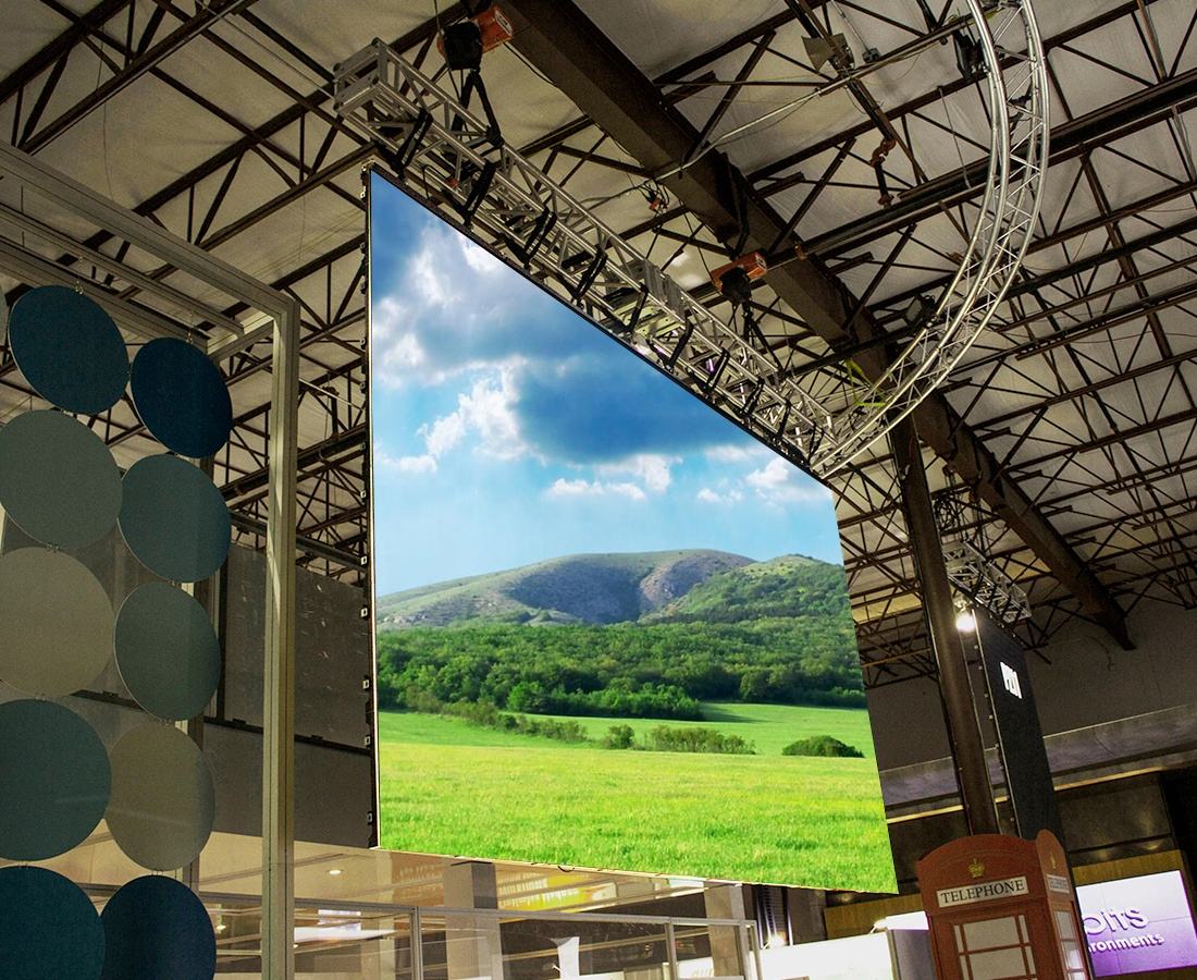 HSCXLED Ultra thin LED screen/double-sided LED display screen: New experience of digital LED display