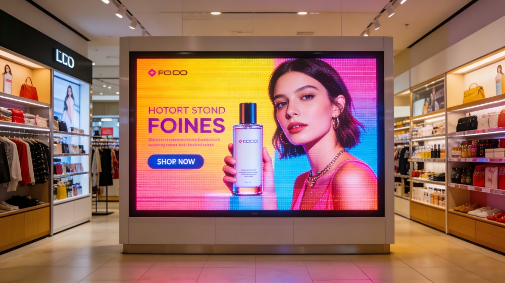 LED Display for Retail Store