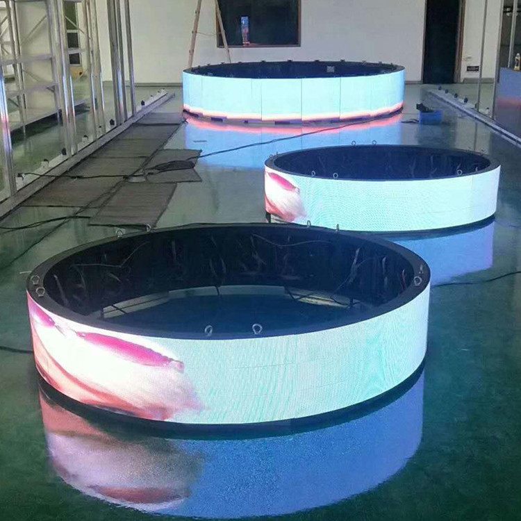 Indoor Cylindrical LED Screen