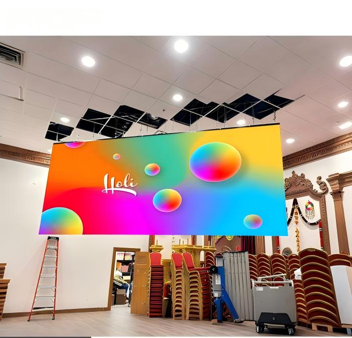 Indoor P1.95 Ultra-Thin LED Advertising Display Full Color Double sided LED display