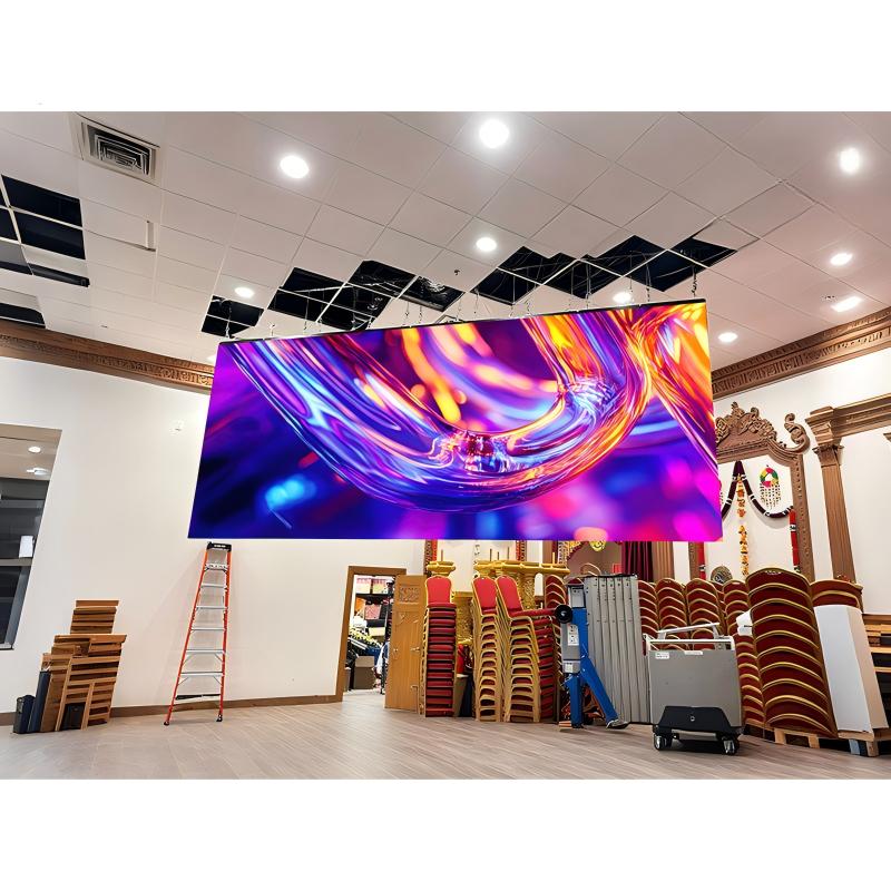 Indoor P1.95 Ultra-Thin LED Advertising Display Full Color Double sided LED display