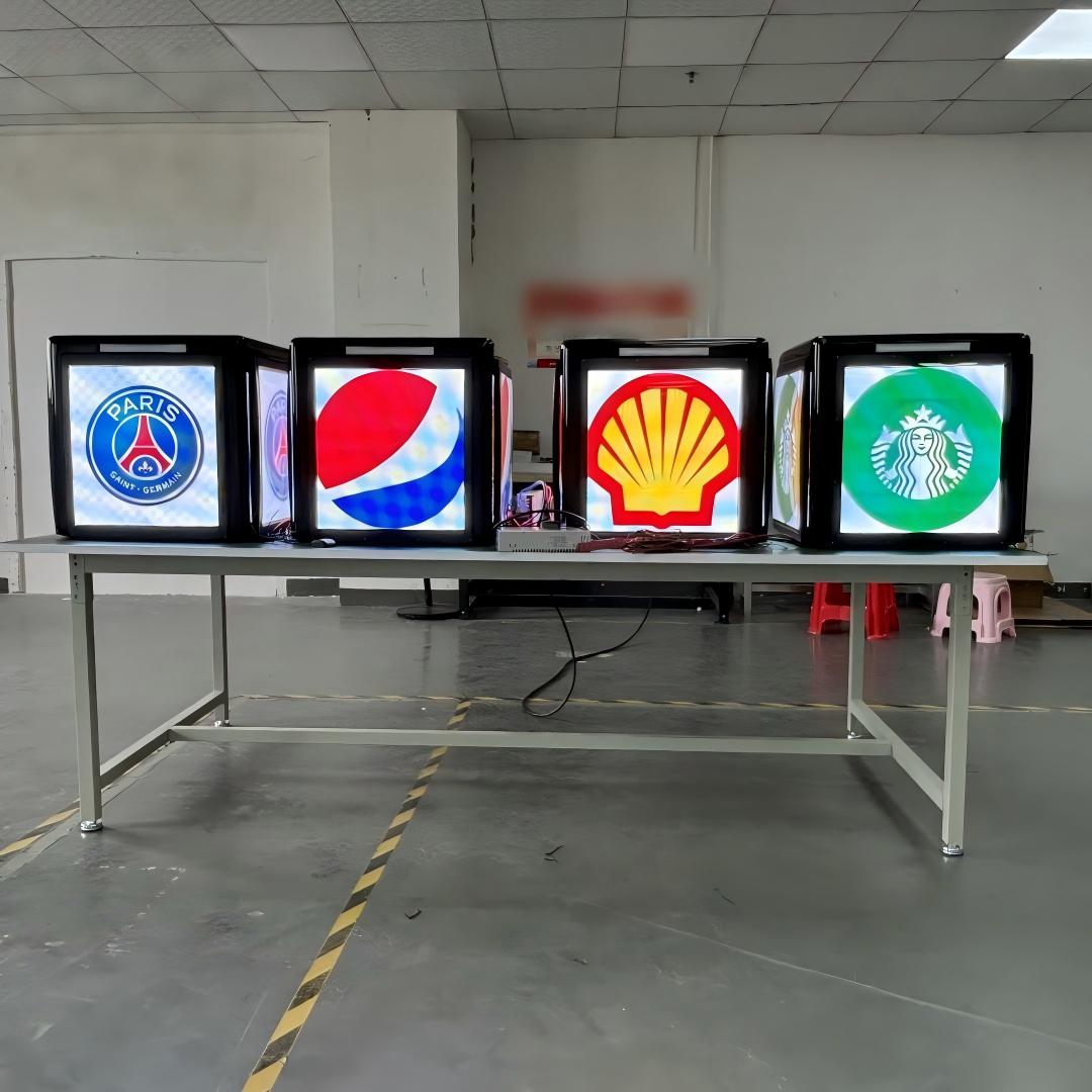 P2.5 LED Motorcycle Take-out Delivery Food Box LED Screen Display