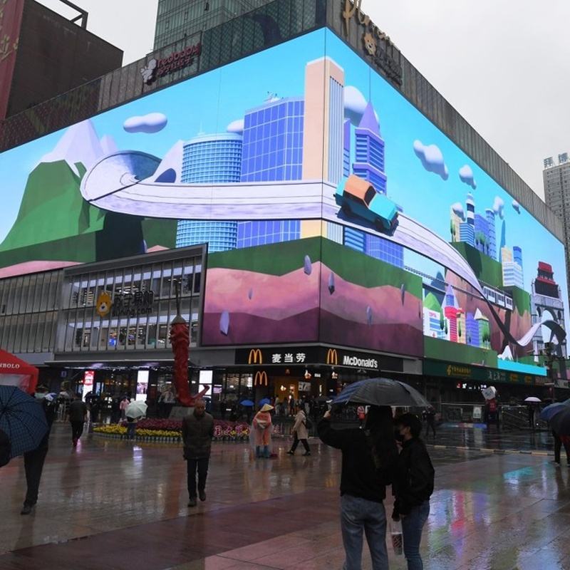 LED Display for Commercial Square