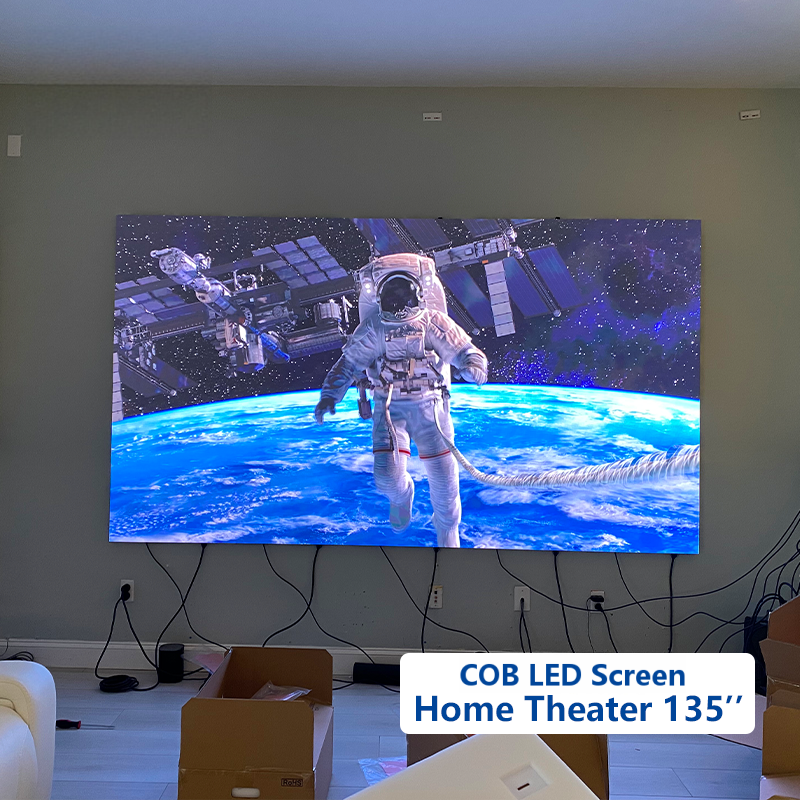 Indoor COB Led Video Wall /Ultra Slim Led Display Screen for Home Theater