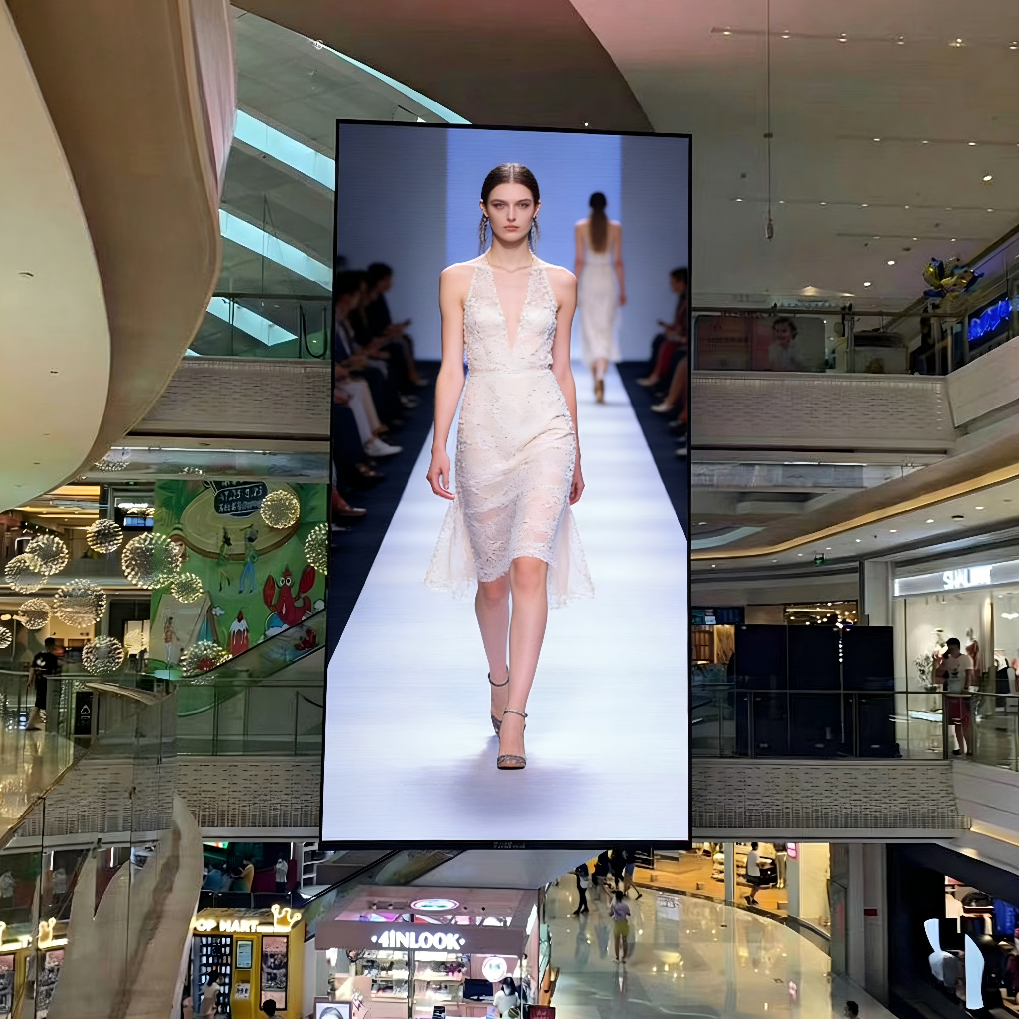 Indoor Ultra-Thin Double-Sided LED Display Screen