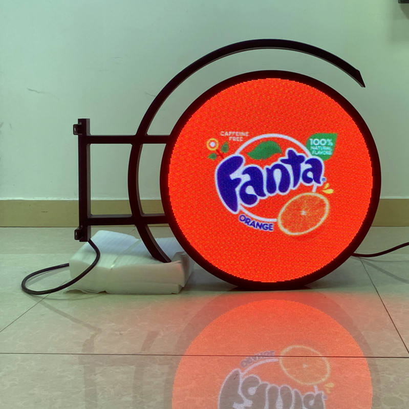 Outdoor P4.28 Round LED display screen /Circle LED Logo Display
