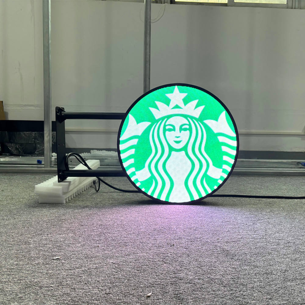 Outdoor P4.28 Round LED display screen /Circle LED Logo Display