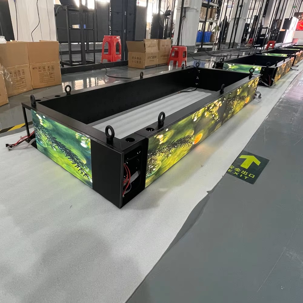 Right Angle Led Video Wall Display P2.5 Curve Led Screen for Shopping Malls