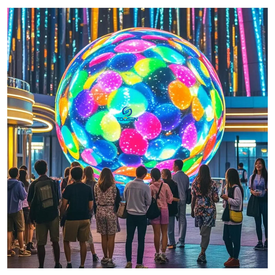  Outdoor LED Sphere Screen /outdoor spherical LED display screen