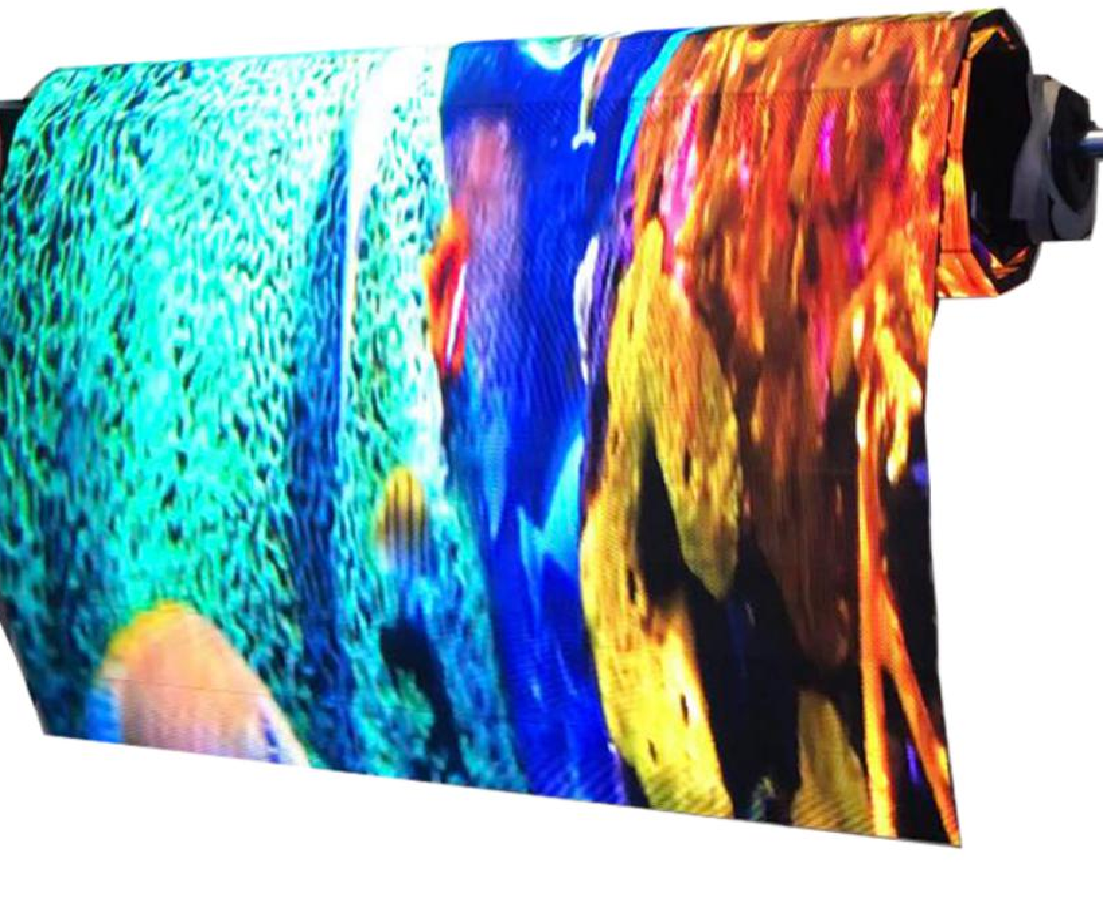 Indoor Ultra-thin Flexible Led Roller Shutter Screen 