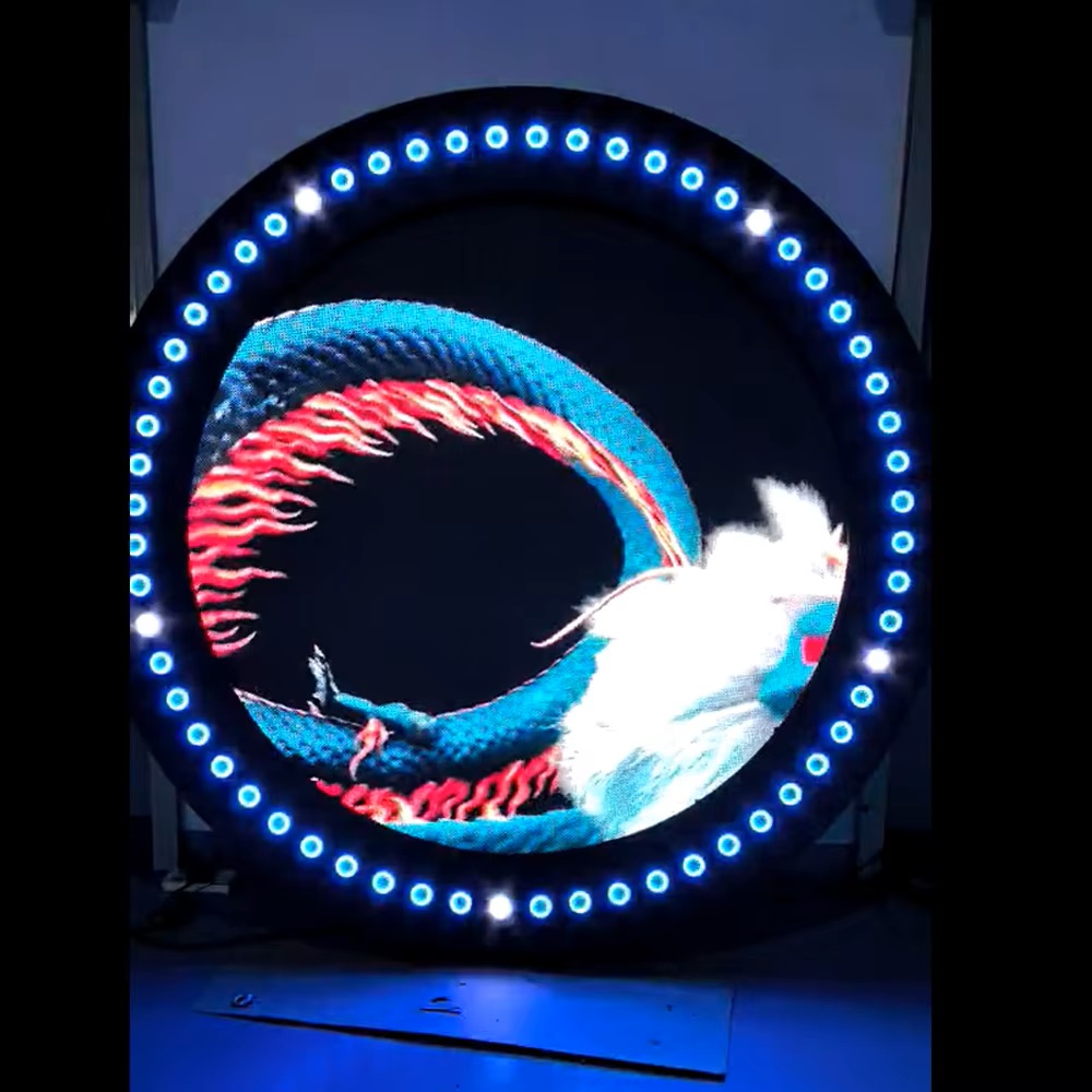 150cm Diameter P3 Outdoor Round LED Display
